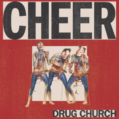 DRUG CHURCH Cheer - Vinyl LP (half black half baby pink)