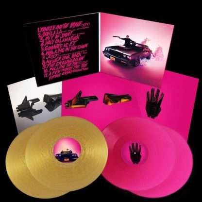 RUN THE JEWELS RTJ4 - Vinyl 4xLP (gold & neon magenta)