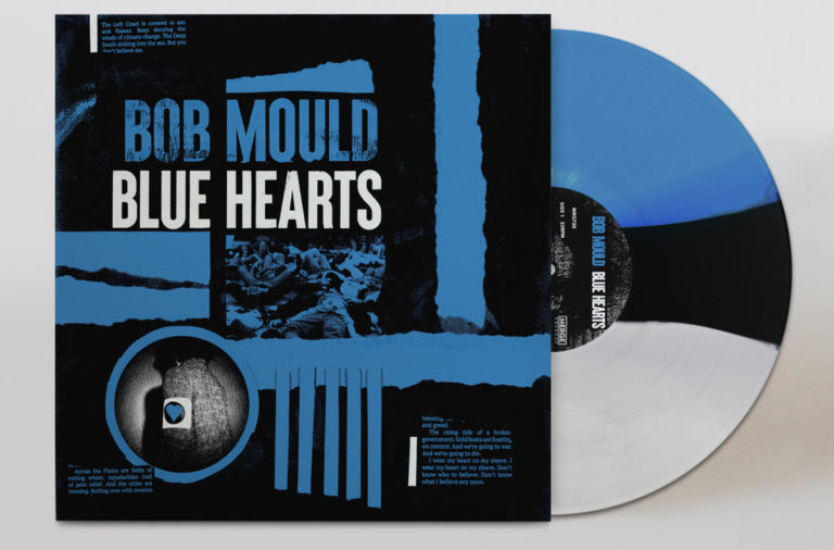 BOB MOULD Blue Hearts Vinyl LP (tricolor) Bigoût Records