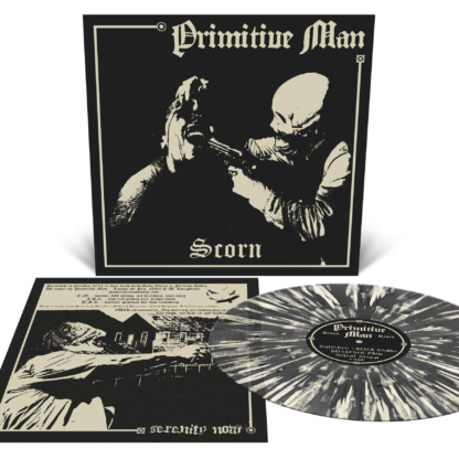 PRIMITIVE MAN Scorn - Vinyl LP (black ice bone white splatter)