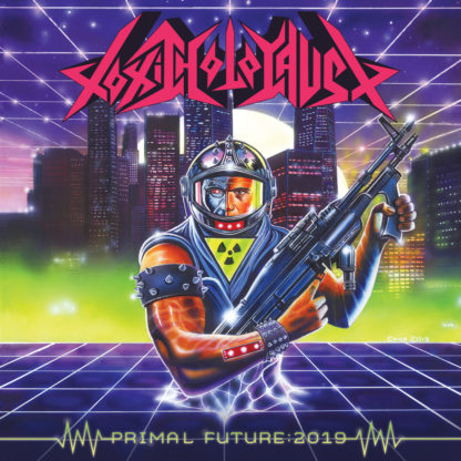 TOXIC HOLOCAUST Primal Future: 2019 - Vinyl LP (purple with green splatter)