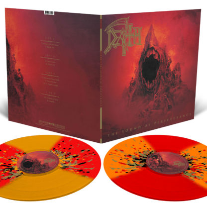 DEATH The Sound Of Perseverance - Vinyl 2xLP (Transparent Orange with Red Butterfly Wings and Metallic Gold, Black and Orange Splatter)