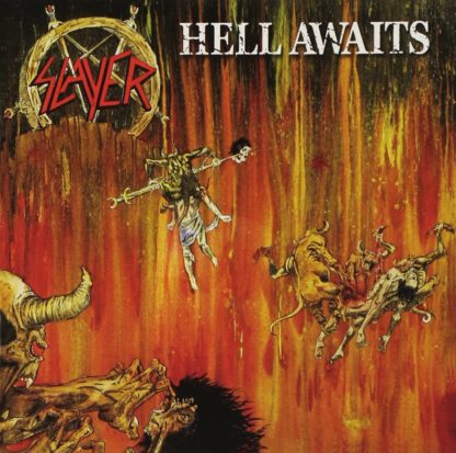 SLAYER Hell Awaits - Vinyl LP (orange red splatter)
