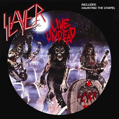 SLAYER Live Undead - Vinyl LP (blue white black splatter)