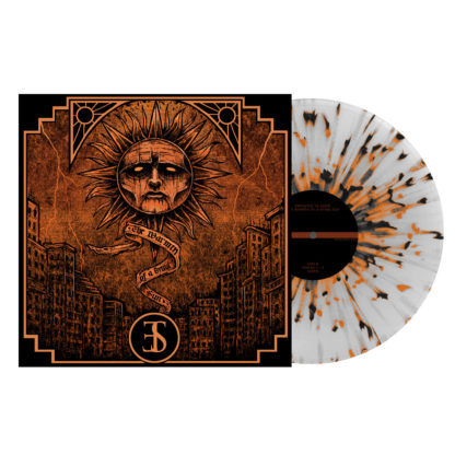 EMPLOYED TO SERVE The Warmth of a Dying Sun - Vinyl LP (clear with orange and black splatter)