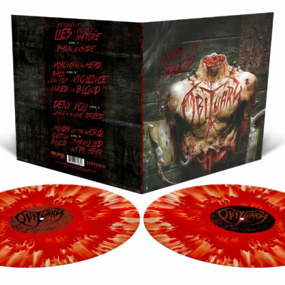OBITUARY Inked In Blood - Vinyl 2xLP (blood red cloudy effect)