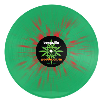 BONGZILLA Weedsconsin - Vinyl LP (transparent green with red splatter)