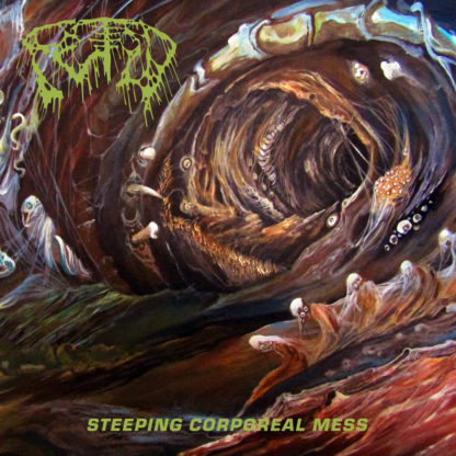 FETID Steeping Corporeal Mess - Vinyl LP (brown, bone, mustard tri-color merge)