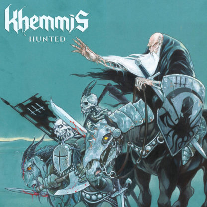 KHEMMIS Hunted - Vinyl LP (electric blue / clear cloudy effect)