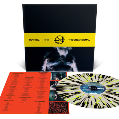 NOTHING The Great Dismal - Vinyl LP (clear with neon yellow and black splatter)