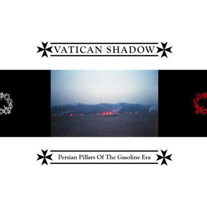 VATICAN SHADOW Persian Pillars Of The Gasoline Era - Vinyl LP (nuclear deal swirl neon green, red, white merge with red splatter)