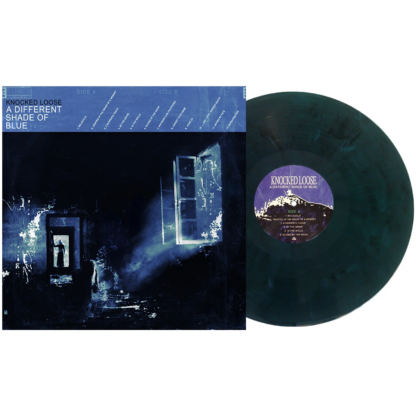 KNOCKED LOOSE A Different Shade Of Blue - Vinyl LP (black blue galaxy)