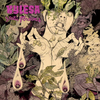 KYLESA Static Tensions - Vinyl LP (transparent purple splatter purple transparent brown striped black)