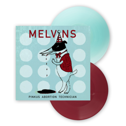 MELVINS Pinkus Abortion Technician - Vinyl 2x10" (oxblood / electric blue)