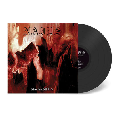 NAILS Abandon All Life - Vinyl LP (red | black) - Image 4