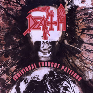 DEATH Individual Thought Patterns - Vinyl LP (Milky Clear with Baby Pink Butterfly Wings and Red, Black and Brown Splatter)