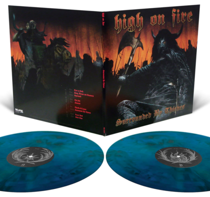 HIGH ON FIRE Surrounded by Thieves - Vinyl 2xLP (aqua blue black galaxy)