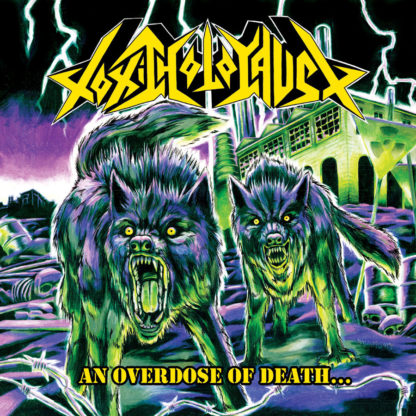 TOXIC HOLOCAUST An Overdose Of Death - Vinyl LP (Neon Yellow, Neon Green and Neon Violet Striped)