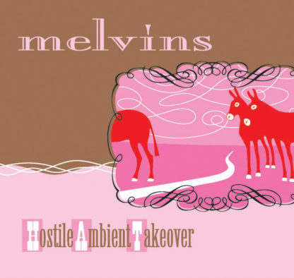 MELVINS Hostile Ambient Takeover - Vinyl LP (baby pink)