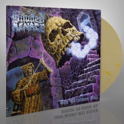 HOODED MENACE The Tritonus Bell - Vinyl LP (yellow and white marble)