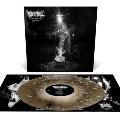 FULL OF HELL Garden Of Burning Apparitions - Vinyl LP (white inside black ice white metallic silver splatter)