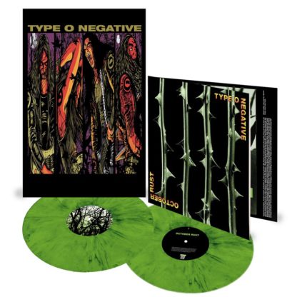 TYPE O NEGATIVE October Rust (25th anniversary Deluxe Edition) – Vinyl 2xLP (green black splatter)