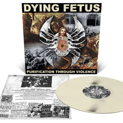 DYING FETUS Purification Through Violence Reissue 25th Anniversary - Vinyl LP (bone white)