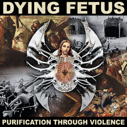 DYING FETUS Purification Through Violence Reissue 25th Anniversary - Vinyl LP (bone white)