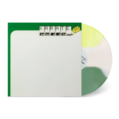 KARATE The Bed Is In The Ocean - Vinyl LP (Lego Tri-Color green yellow white)