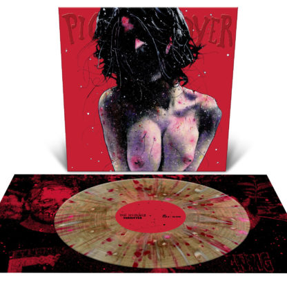 PIG DESTROYER Terrifyer - Vinyl LP (clear with black smoke and red magenta white splatter)