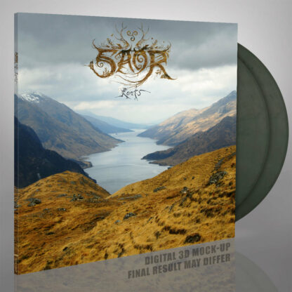 SAOR Roots - Vinyl 2xLP (silver dark green marble)
