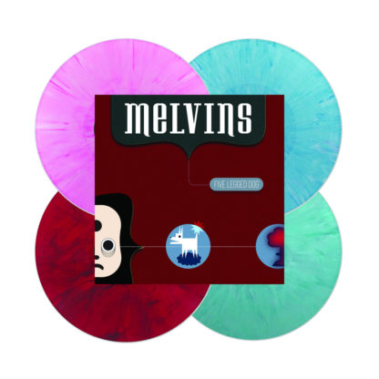 MELVINS Five Legged Dog - Vinyl 4xLP (opaque blue, red, teal, pink)