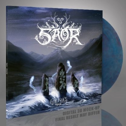 SAOR Origins - Vinyl LP (crystal clear, blue & red marble)
