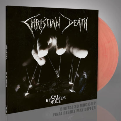 CHRISTIAN DEATH Evil Becomes Rule - Vinyl LP (crystal clear & red marble)