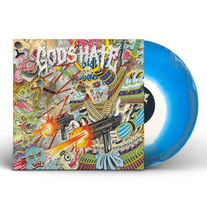 GOD'S HATE S/t - Vinyl LP (blue metallic silver white mix)