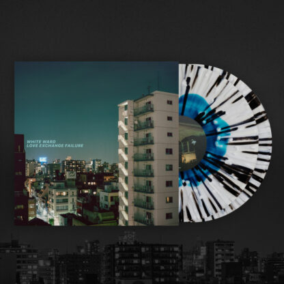 WHITE WARD Love Exchange Failure - Vinyl 2xLP (sea blue in clear black white splatter)