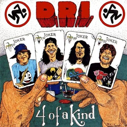 D.R.I. 4 Of A Kind - Vinyl LP (leaf green marble)