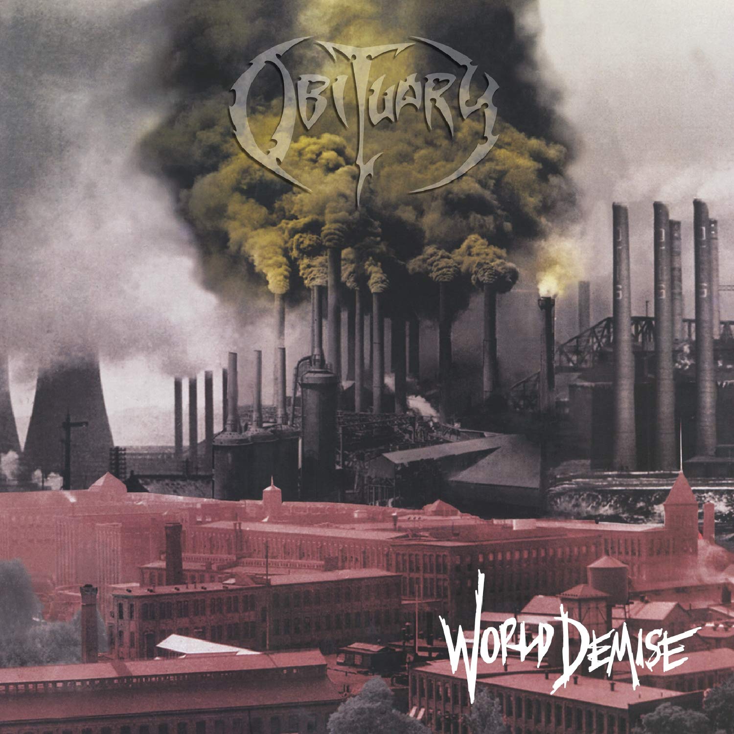 OBITUARY World Demise - Vinyl 2xLP (silver black mix)