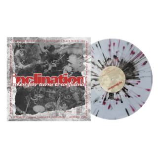INCLINATION When Fear Turns To Confidence - Vinyl LP (clear black silver red splatter)