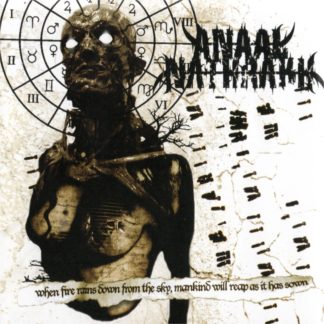 ANAAL NATHRAKH When Fire Rains Down From The Sky, Mankind Will Reap As It Has Sown - Vinyl LP (gold black splatter)