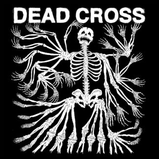 DEAD CROSS S/t - Vinyl LP (red with black swirl)