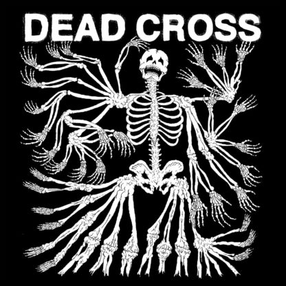 DEAD CROSS S/t - Vinyl LP (red with black swirl)