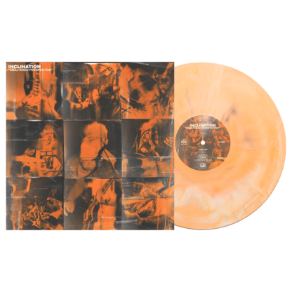 INCLINATION Unaltered Perspective - Vinyl LP (black orange pinwheel | halloween orange black white galaxy)