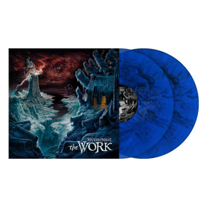 RIVERS OF NIHIL The Work - Vinyl 2xLP (transparent blue white & black swirl)