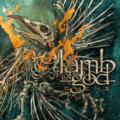 LAMB OF GOD Omens - Vinyl LP (white sky blue marble black)