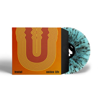BRUTUS Unison Life - Vinyl LP (turquoise black light blue splatter)
