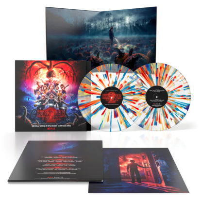 KYLE DIXON & MICHAEL STEIN Stranger Things – Season 2 – Vinyl 2xLP (clear multi color splatter)