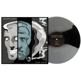KNOCKED LOOSE Laugh Tracks - Vinyl LP (silver black tri-stripe)