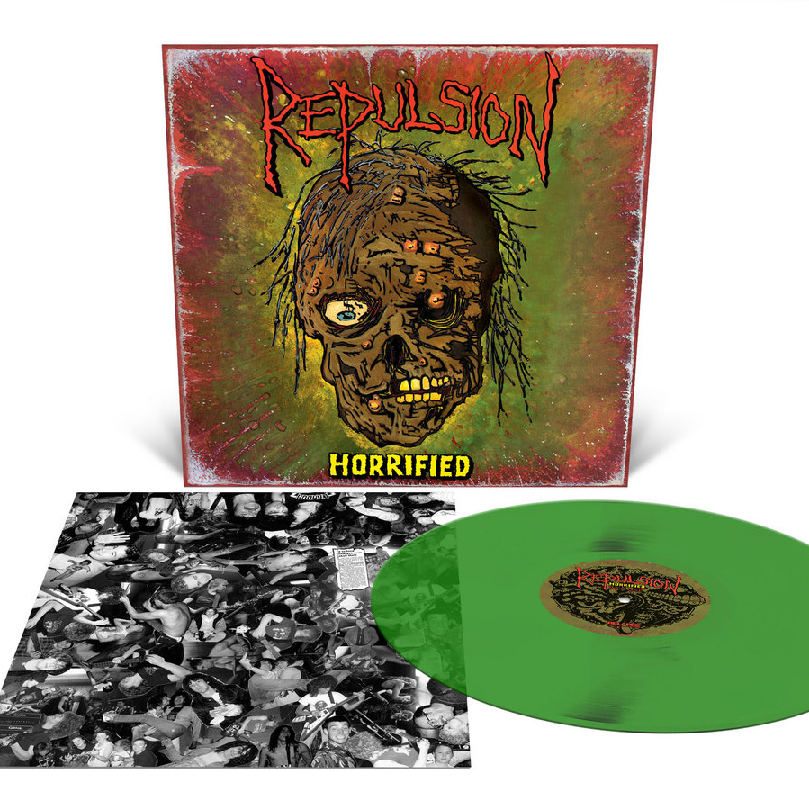 REPULSION Horrified (Reissue) - Vinyl LP (translucent green)