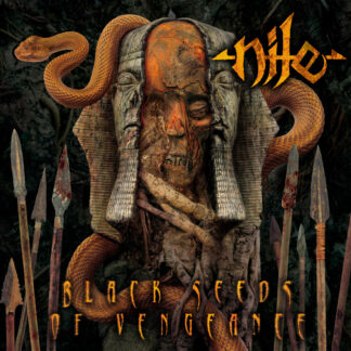 NILE Black Seeds of Vengeance - Vinyl LP (orange black silver oxblood splatter)